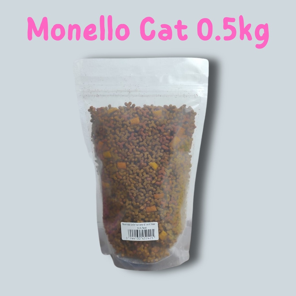 Monello Adult Cat Dry Food Salmon Tuna Chicken PetsEgypt